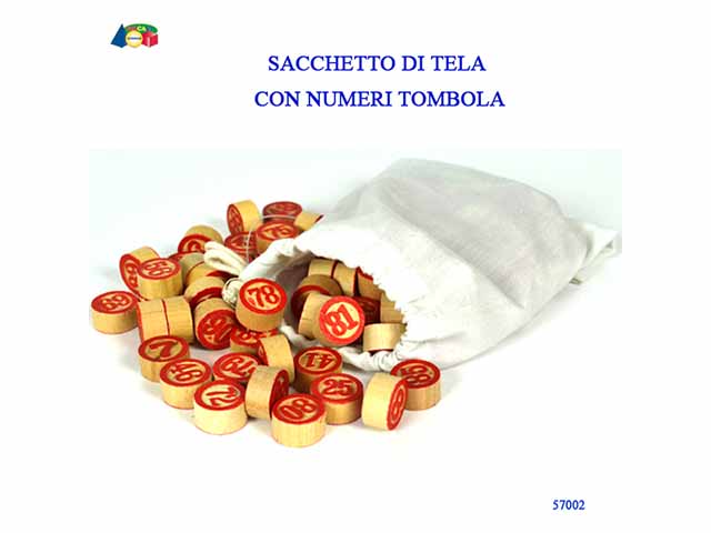 Sacchetto C Numeri Tombola Agrusti Eu