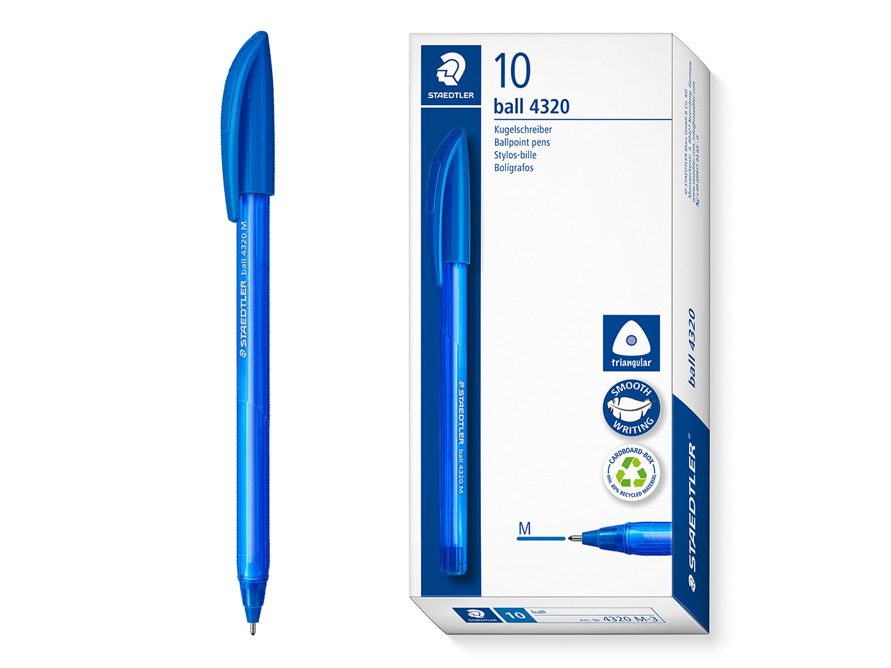 Cartolibreria L'Idea  GOMMA BIANCA CON CURSORE DI SCORRIMENTO STAEDTLER -  BLU (BLU) - STAEDTLER