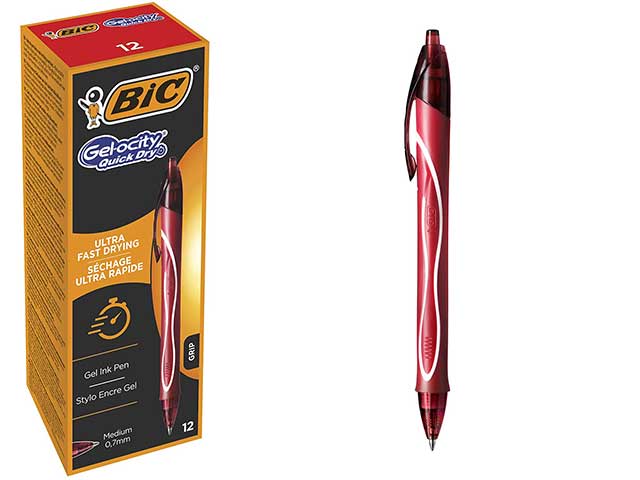 PENNA BIC GEL-OCITY 0,7 MM ROSSO