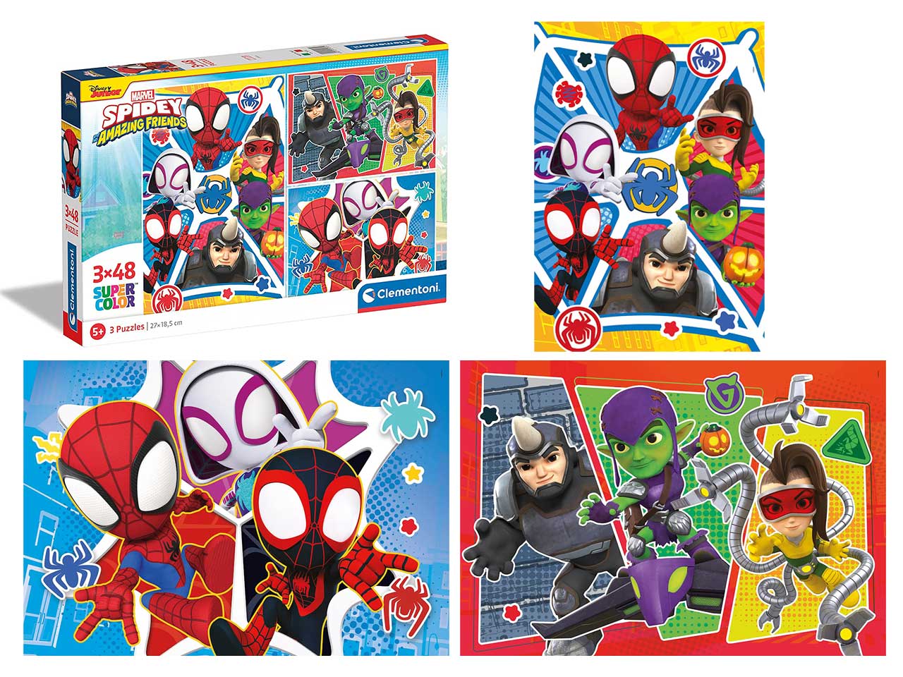 Clementoni 25282 Marvel Spidey & His Amazing Friends Puzzle