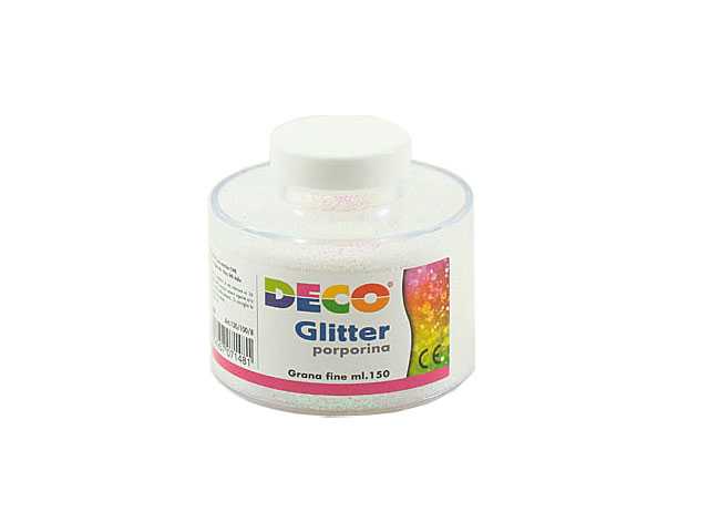 Glitter Colori Neon 35ml Porporina Liquida Fluo per lavoretti