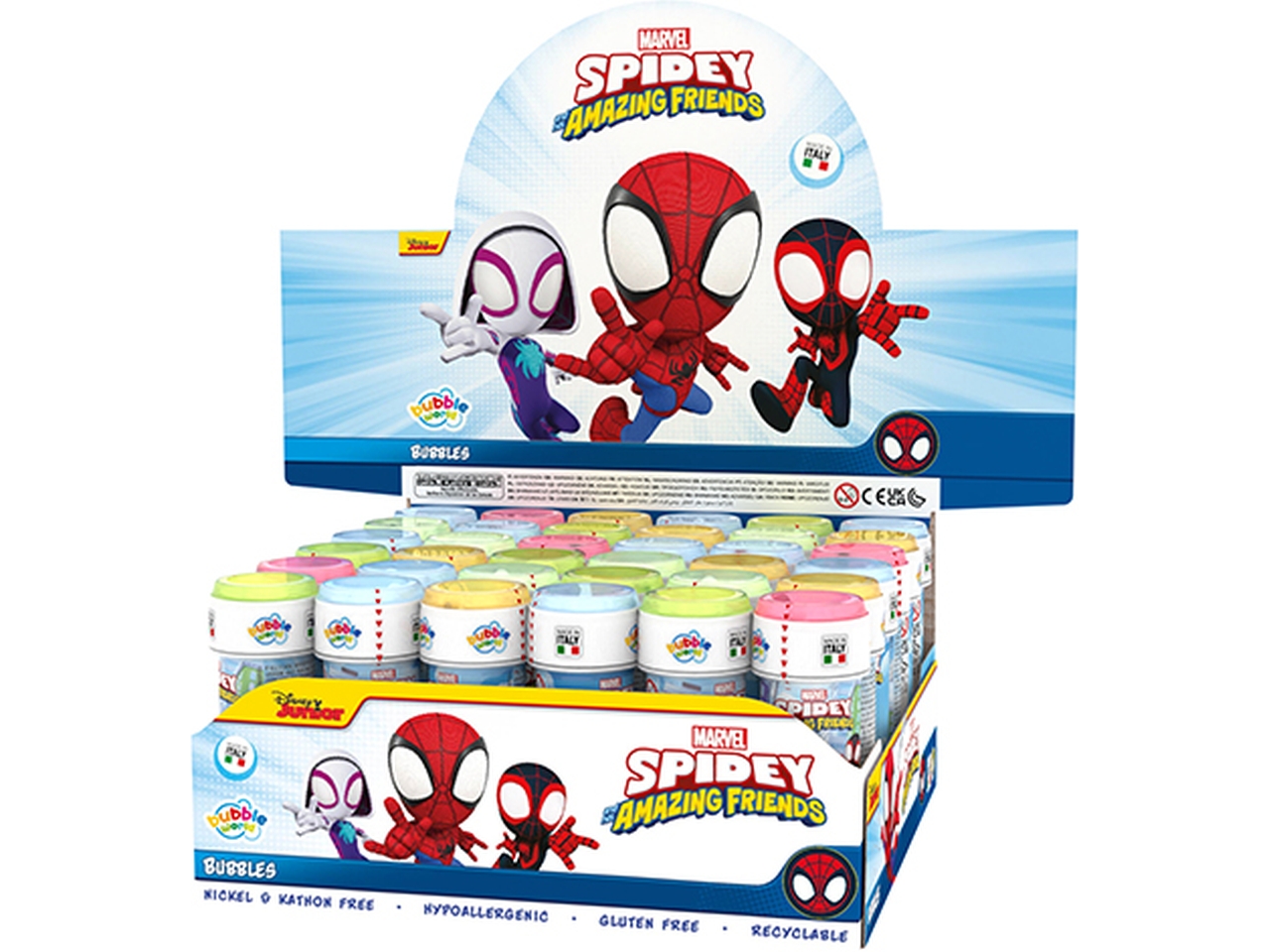 Bolle di Sapone Spiderman 60 ml - Tresorì