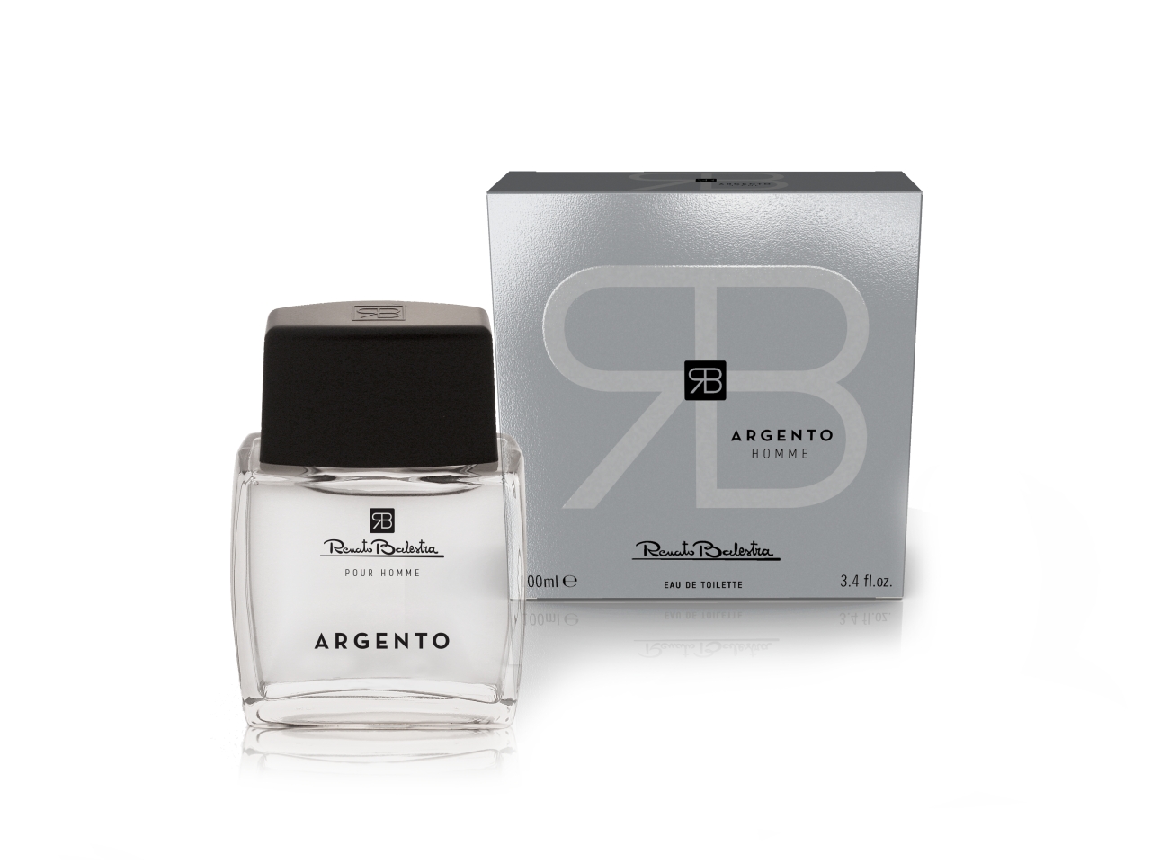 Set regalo renato balestra argento pour homme eau de toilette 100ml +  shower gel 200ml