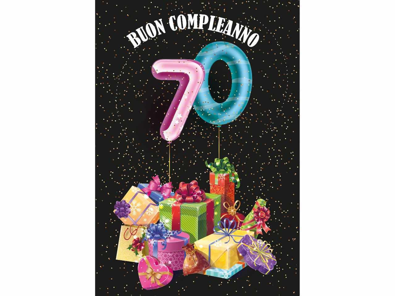 Decorazioni “Buon Compleanno” 70 Anni