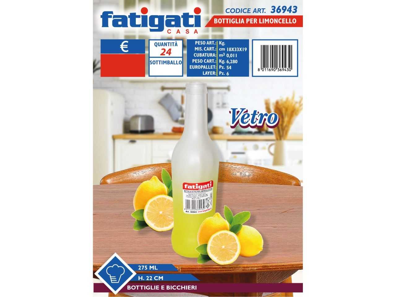 FATIGATI BROCCA PLASTICA 2 LITRI