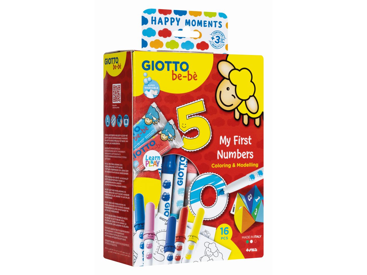 Giotto be-bè My First Numbers - Unboxing 