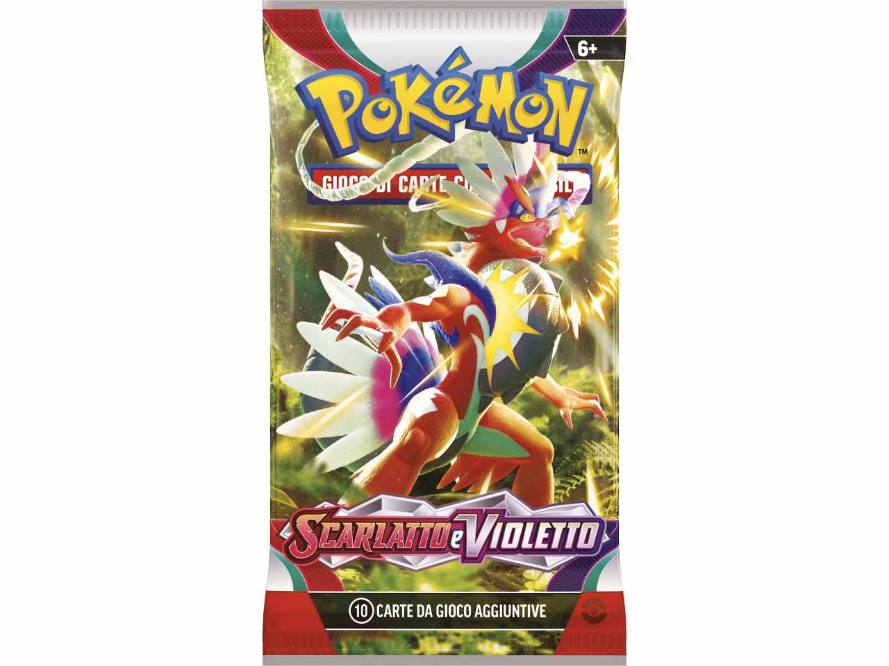 Pokemon scarlatto e violetto busta da 10 carte