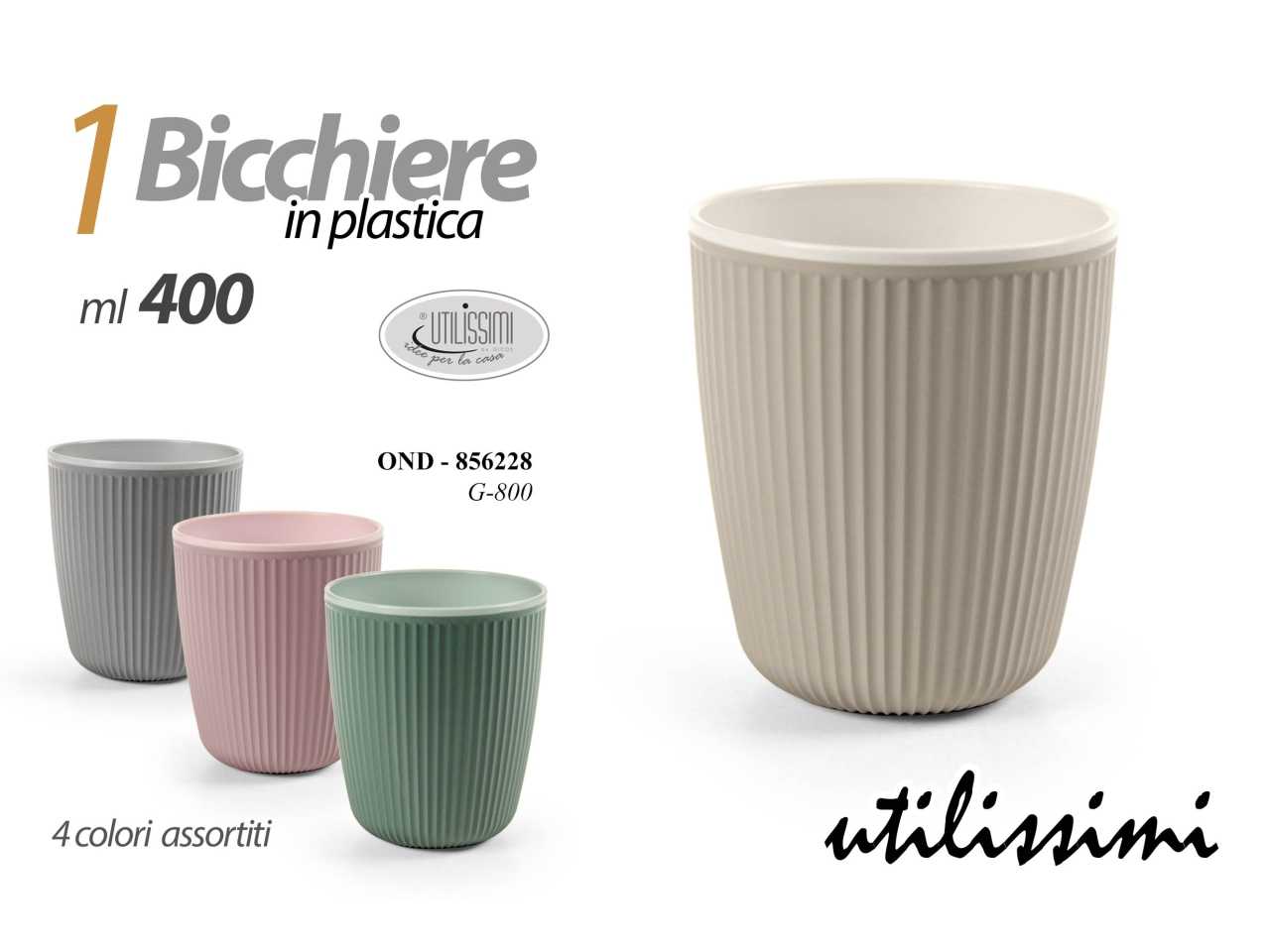 Bicchieri in vetro per cocktail linea conic in confezione da 3 pezzi con  decorazioni drink da 510cc in 3 assortimenti