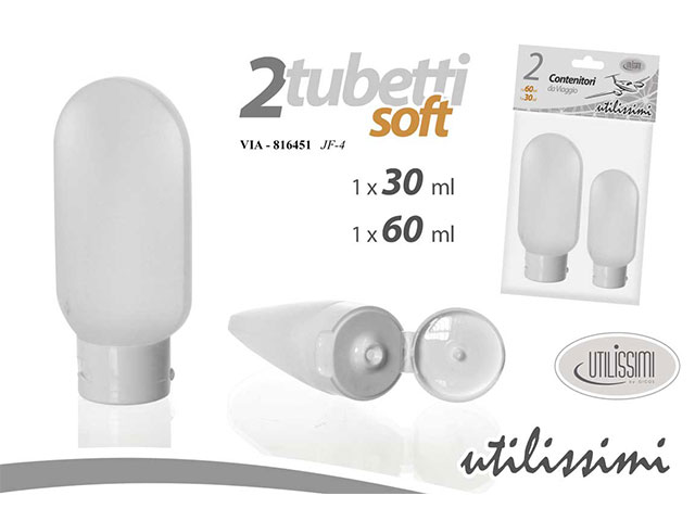 TUBETTI VIAGGIO 2pz 30/60ml 816451