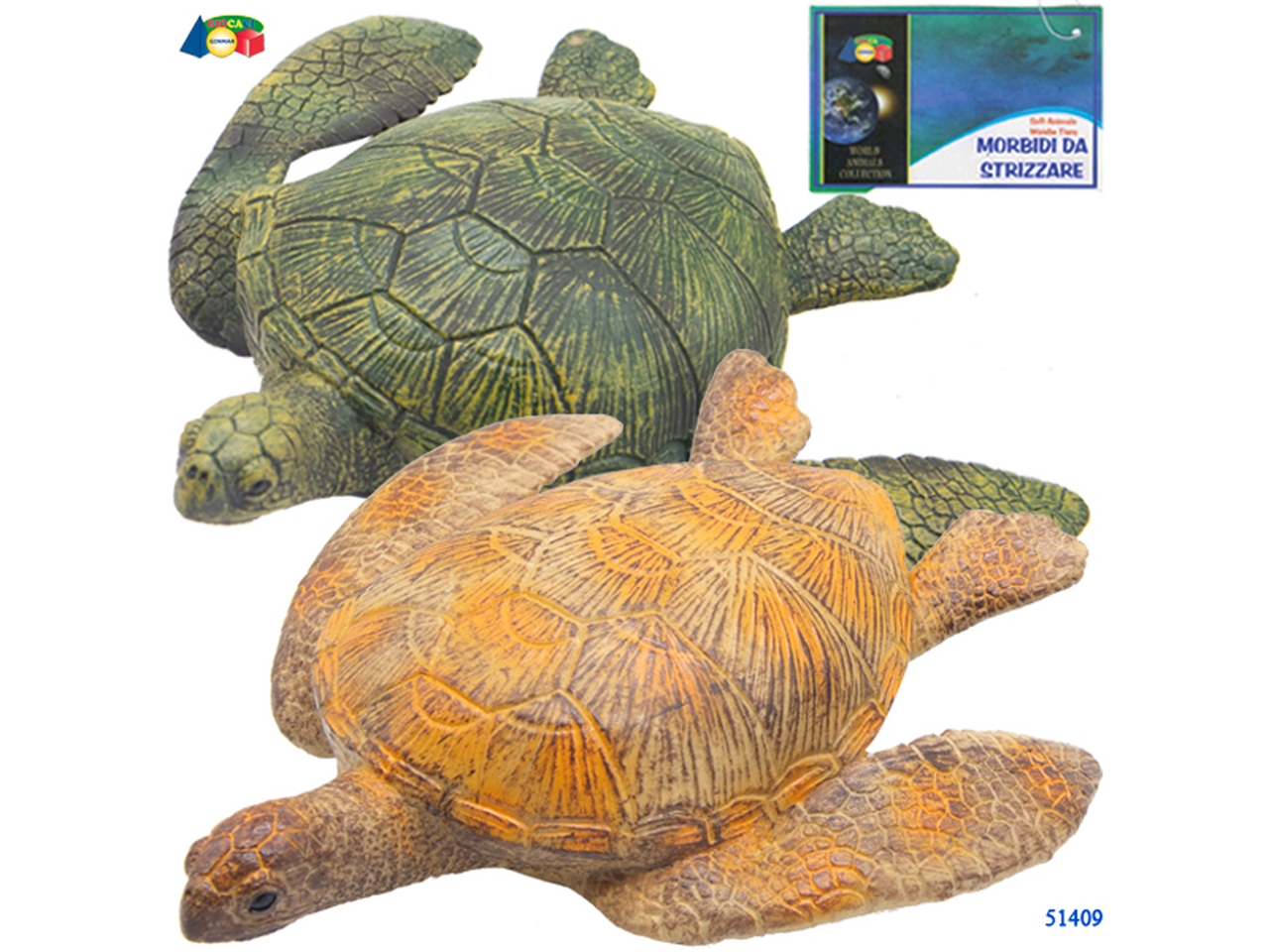 Tartaruga marina morbida colori assortiti