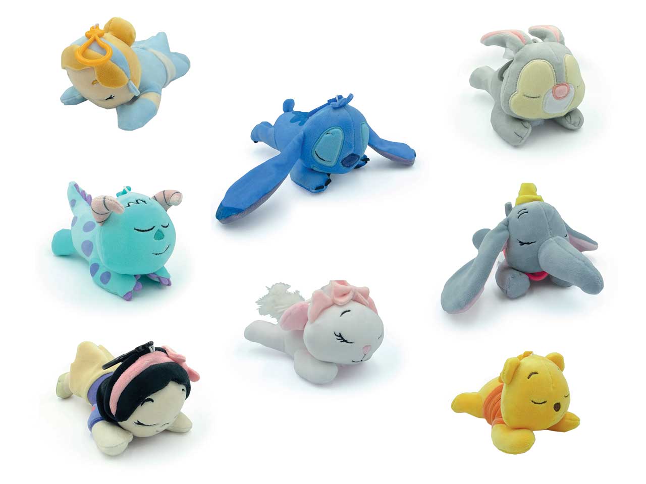 Grandi giochi disney snuglets mini peluche da 15cm super coccolosi -  personaggi assortiti