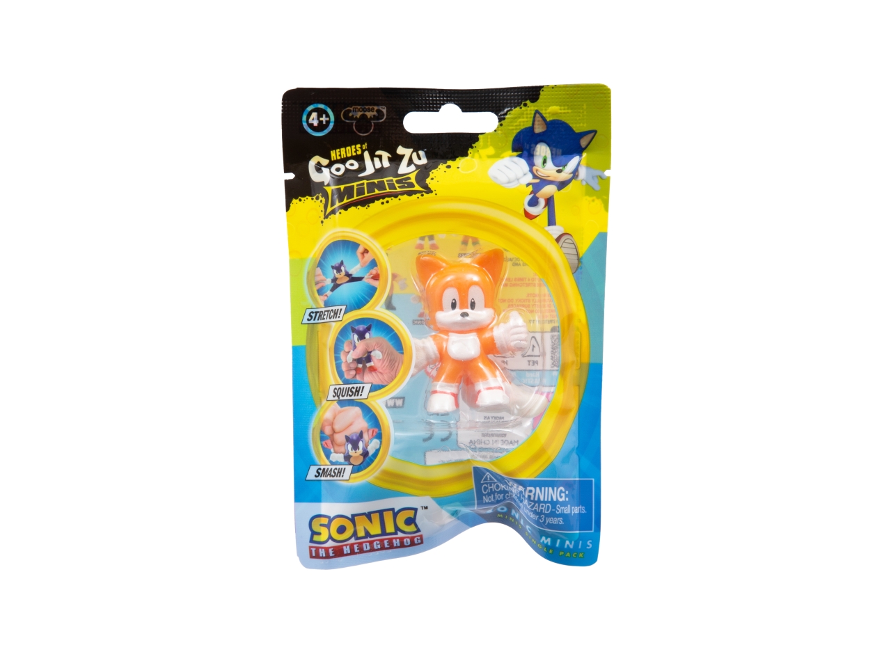 Grandi giochi sonic in versione goo jit zu minis alto 7cm disponibile in 8 modelli