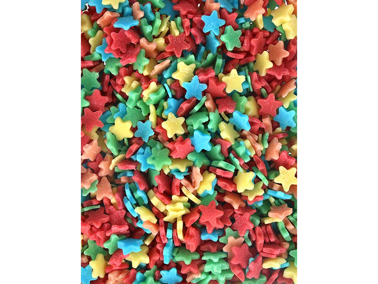 Stelline di zucchero colorate 40gr