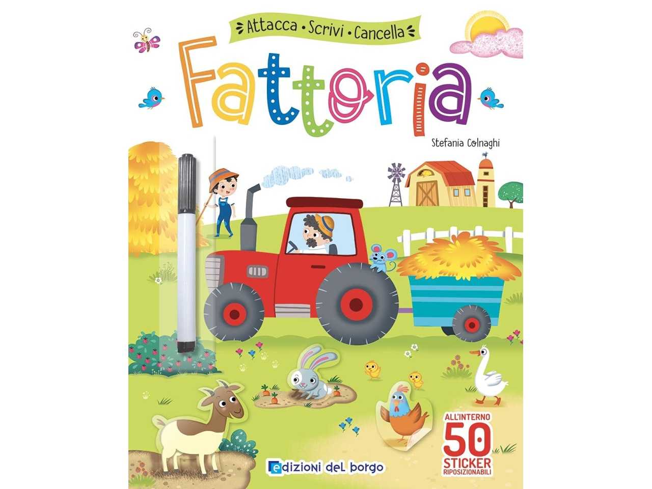 Libro dami editore gioca impara la fattoria