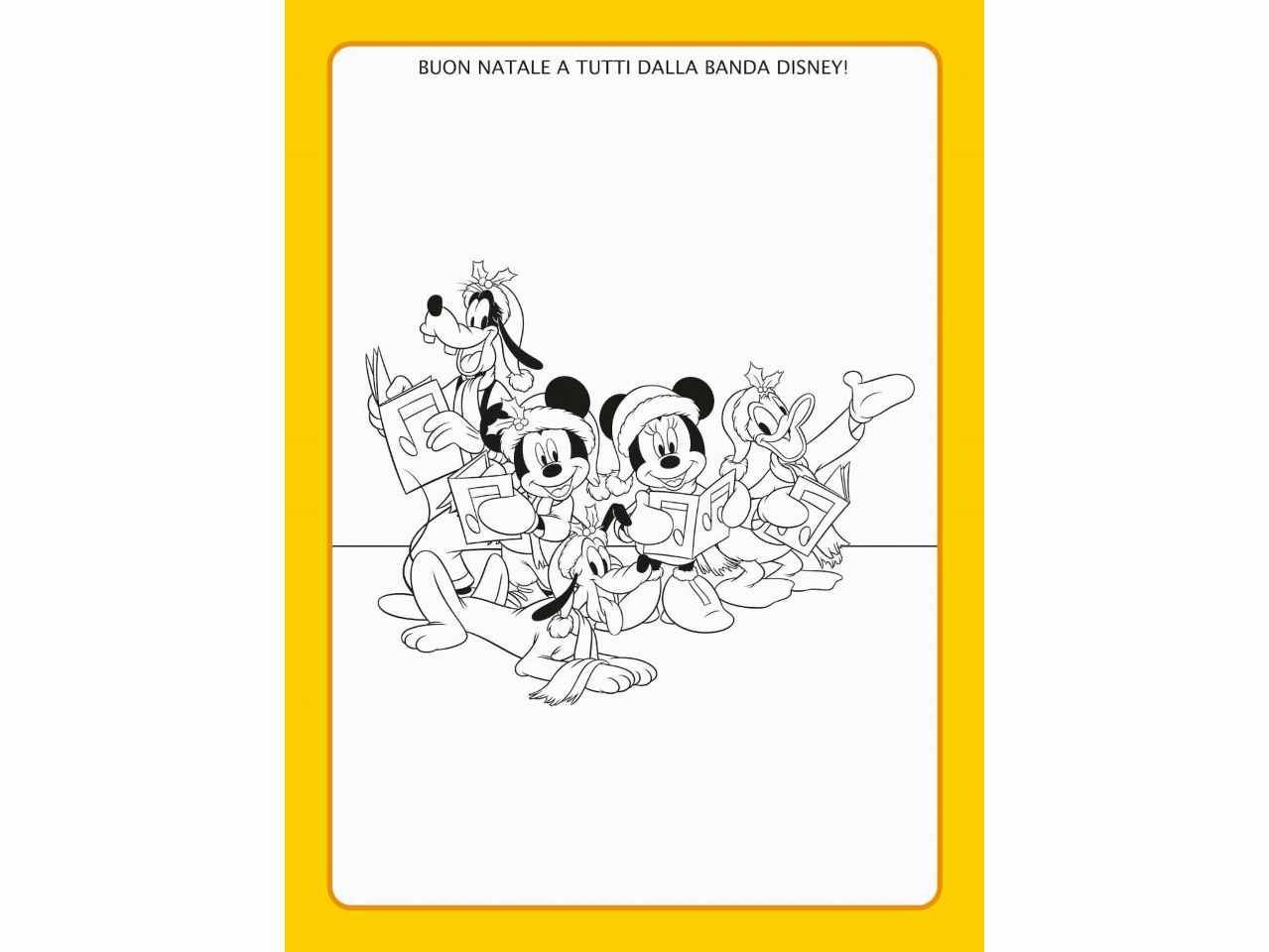 Libro walt disney maxi supercolor colora le feste special color