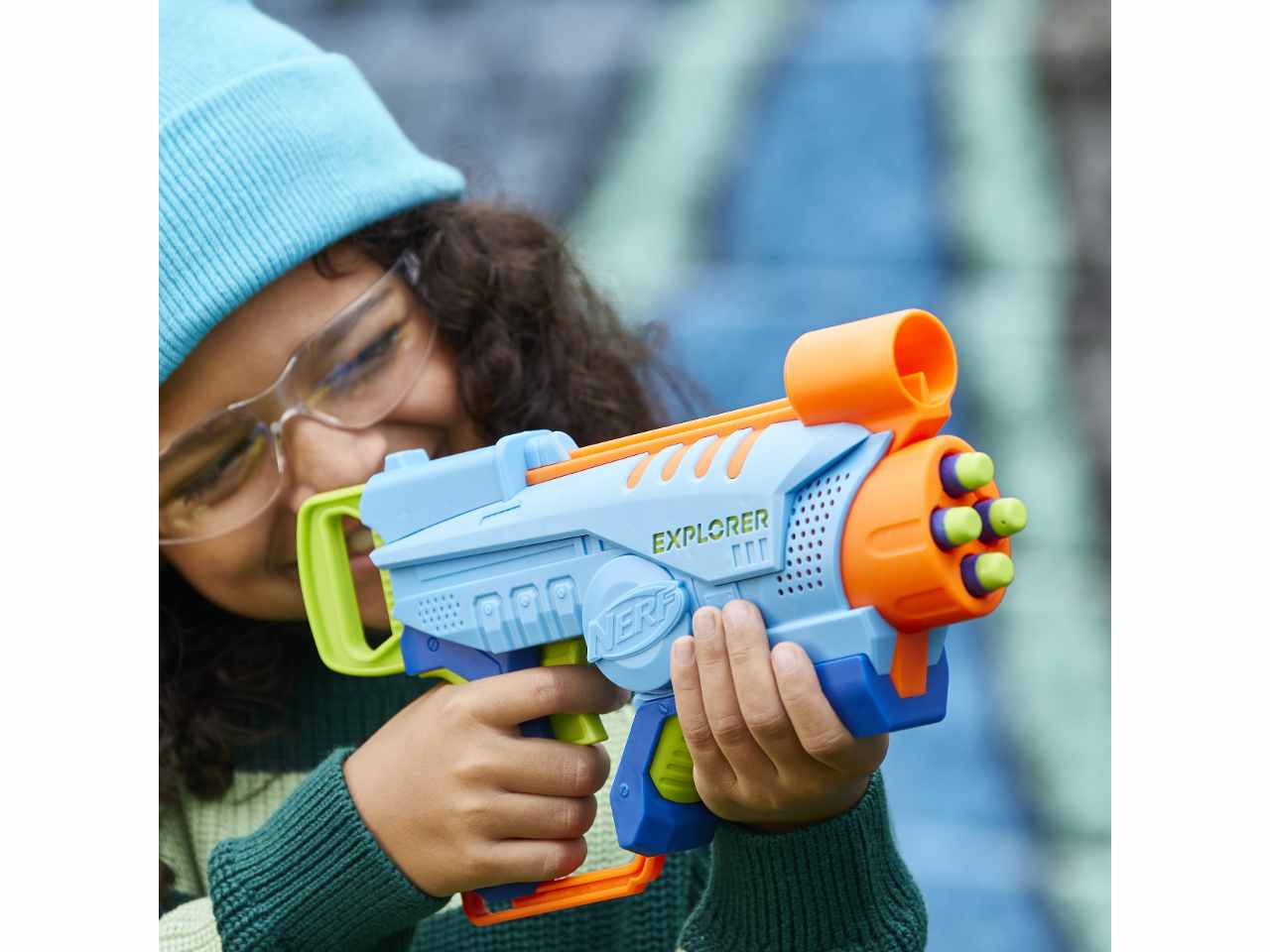 Nerf box elite jr explorer