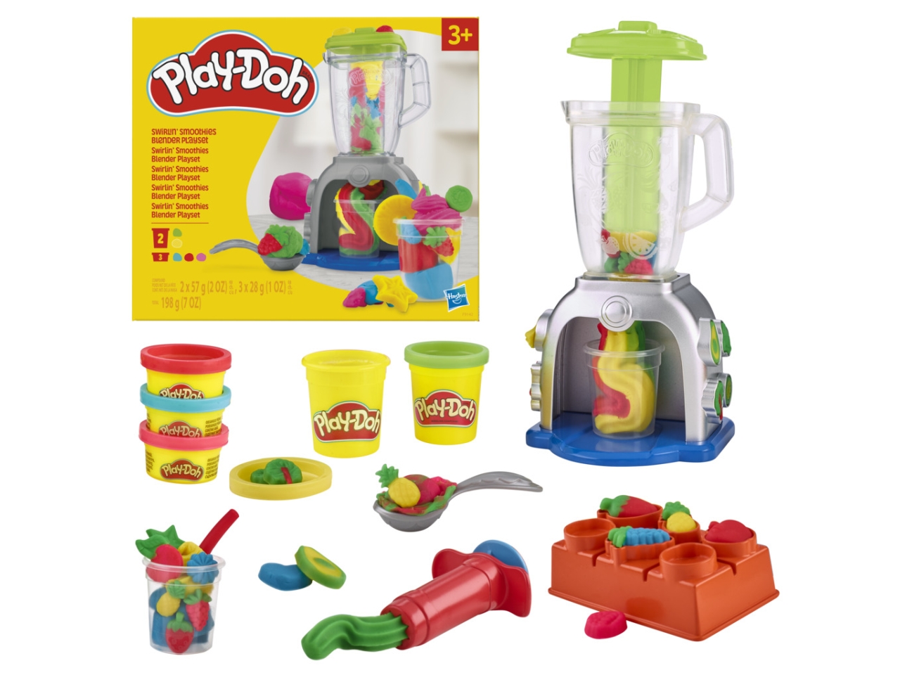 Play-Doh, playset Swirlin' Smoothies con frullatore Giocattolo – Giochi e  Prodotti per l'Età Evolutiva