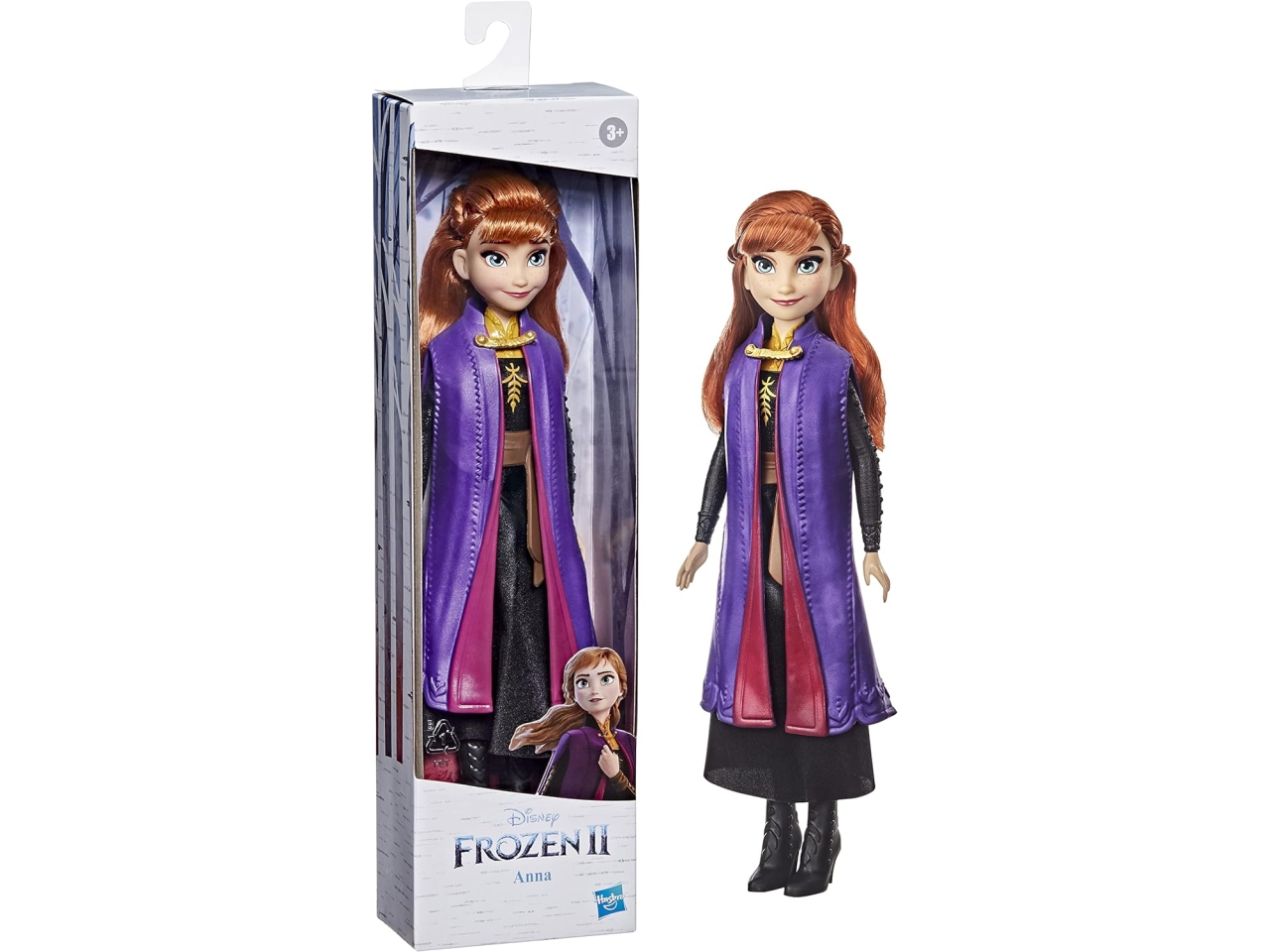 Hasbro Disney Frozen - Regina Elsa fashion doll, per bambini dai 3 anni in  su