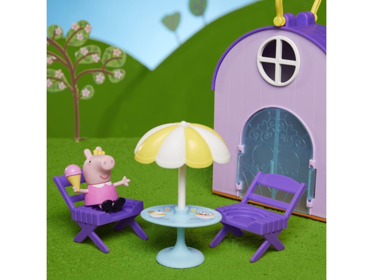 Peppa pig playset fold & go