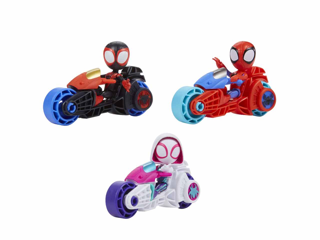 Spiderman Amazing Friends, Moto con Personaggio - The Toys Store