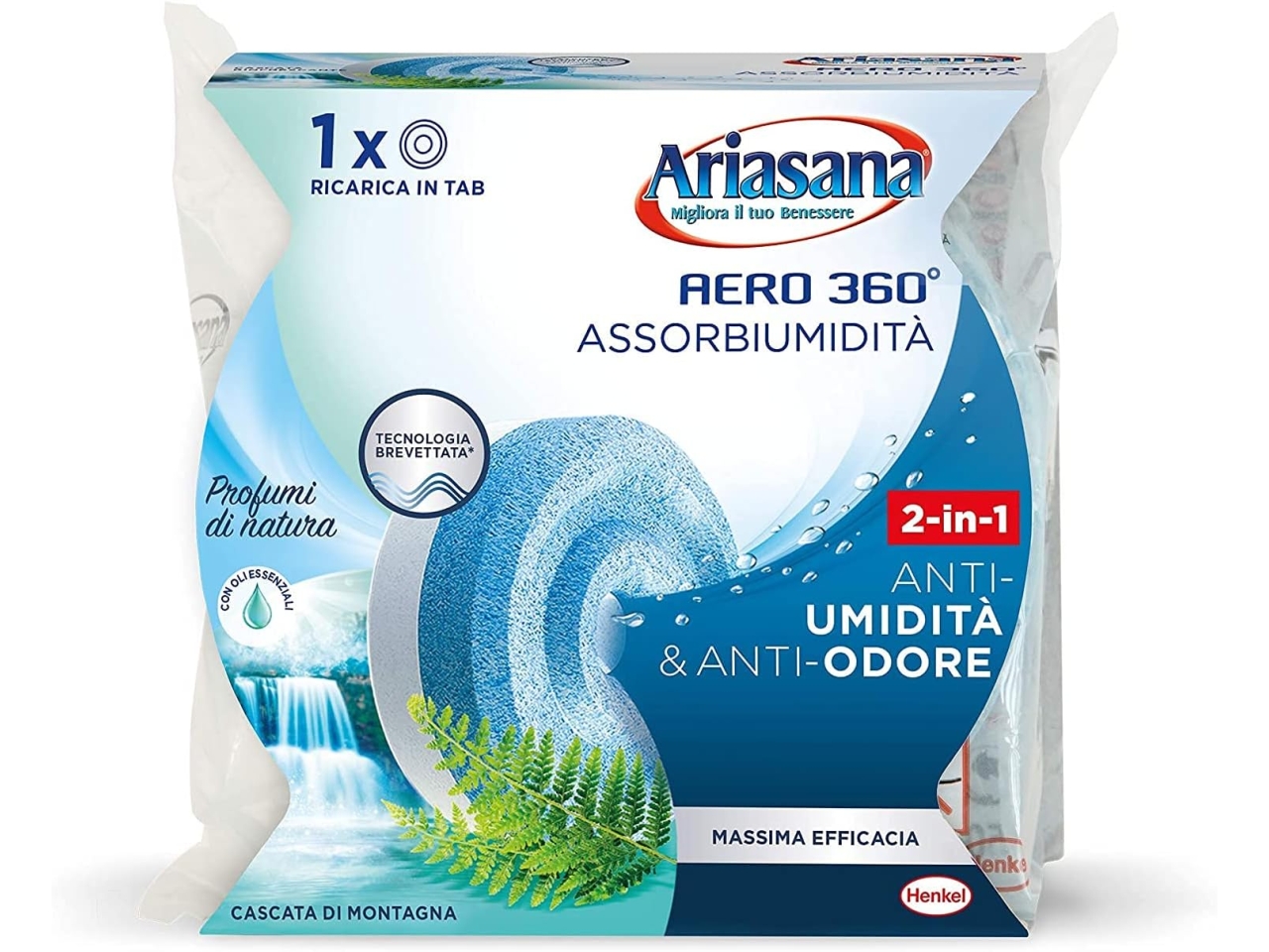 Ariasana Aero 360° ricarica tab inodore 450g