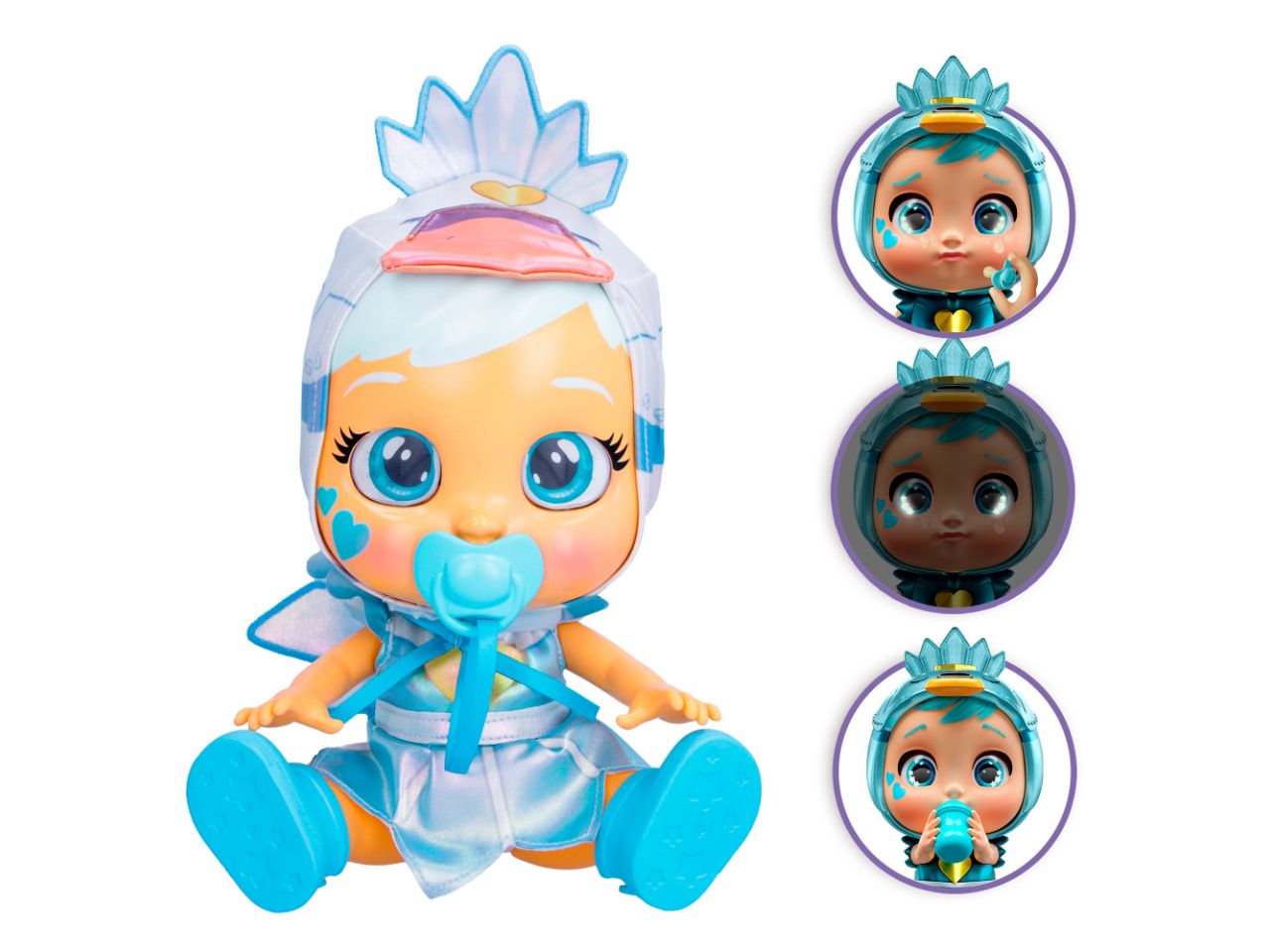 Bambola imc toys da bambina cry babies stars sydney - brilla come le stelle  e indossa uno speciale vestito iridescente$