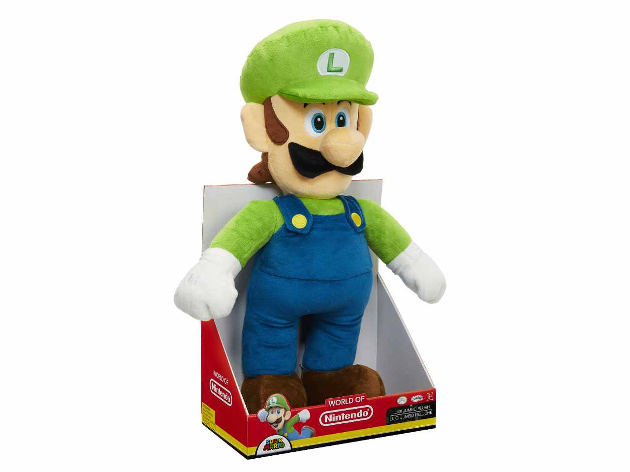 Nientendo Peluche JUMBO MARIO di morbido peluche ed estremamente  dettagliato ottima idea regalo