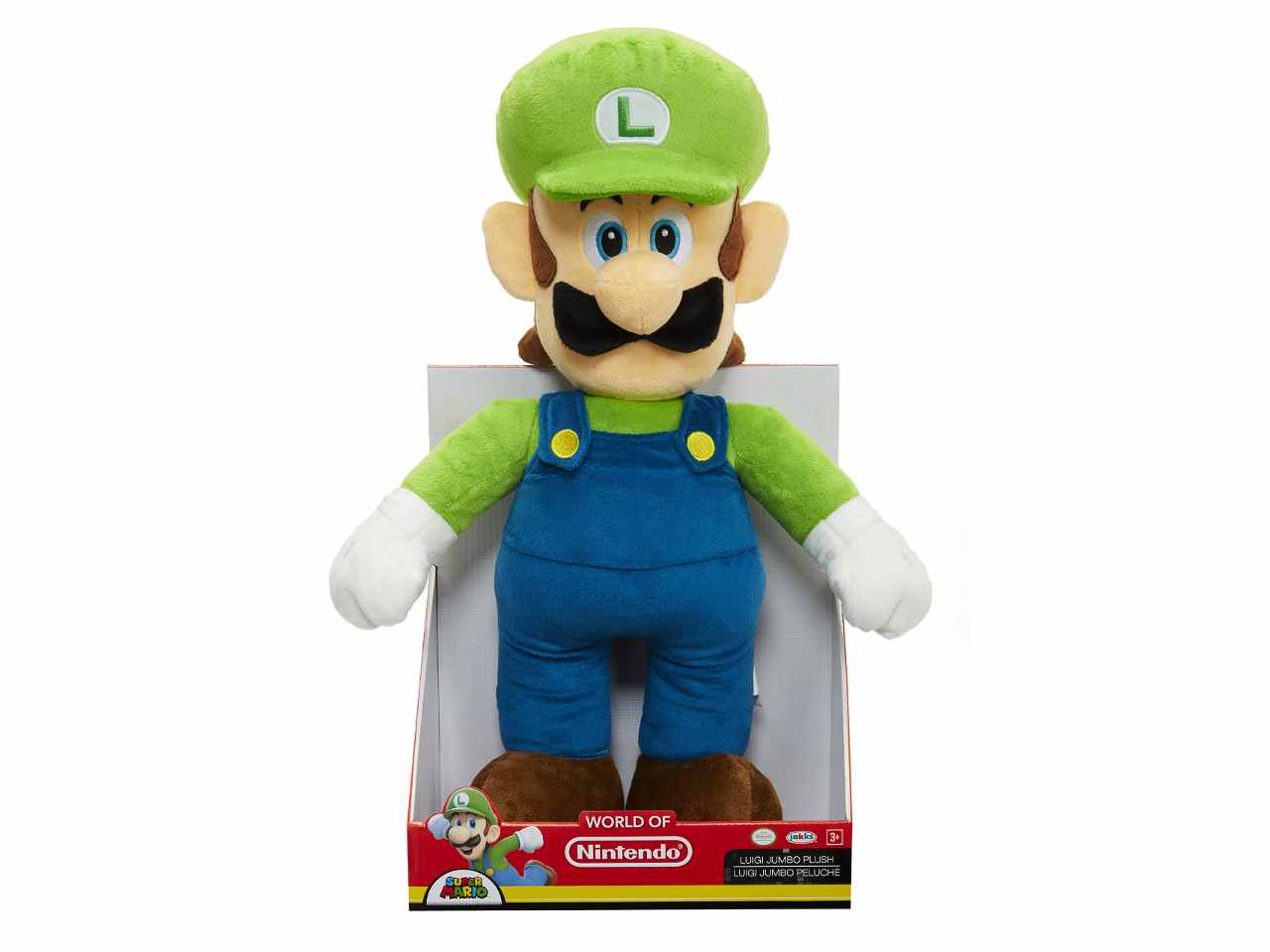 Nientendo Peluche JUMBO MARIO di morbido peluche ed estremamente  dettagliato ottima idea regalo