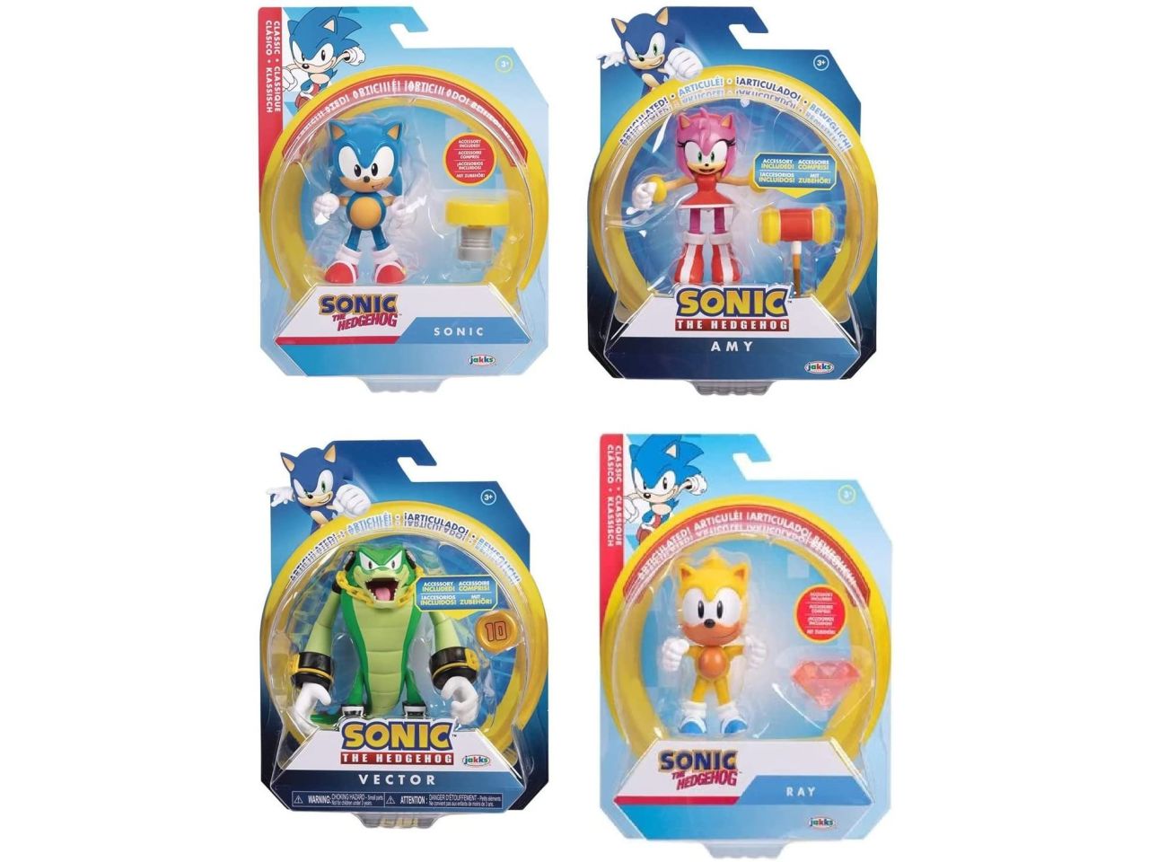 Sonic Sonic personaggi 10 cm e accessori 48483 192995414983