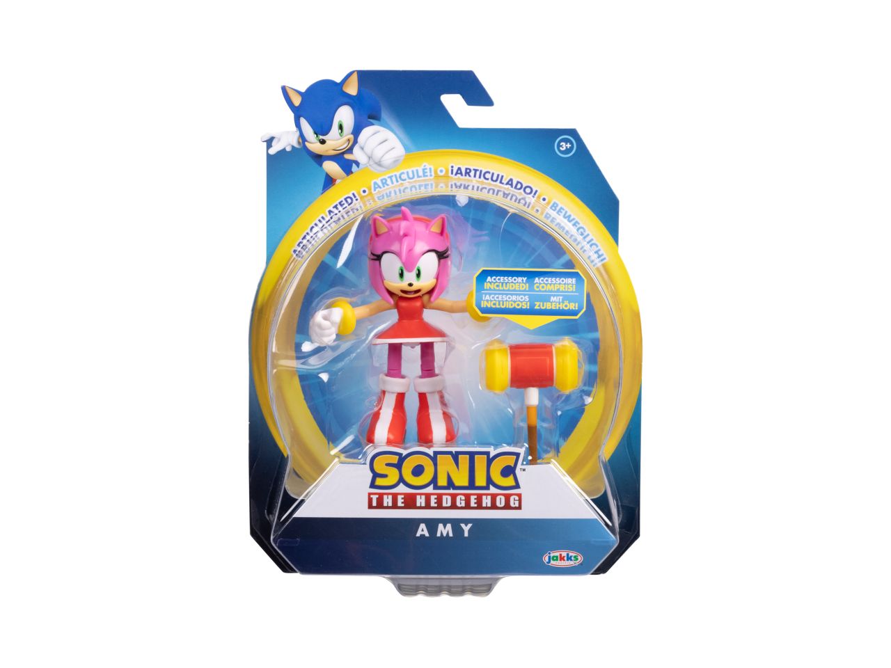 Sonic personaggio articolati 10cm con accessorio