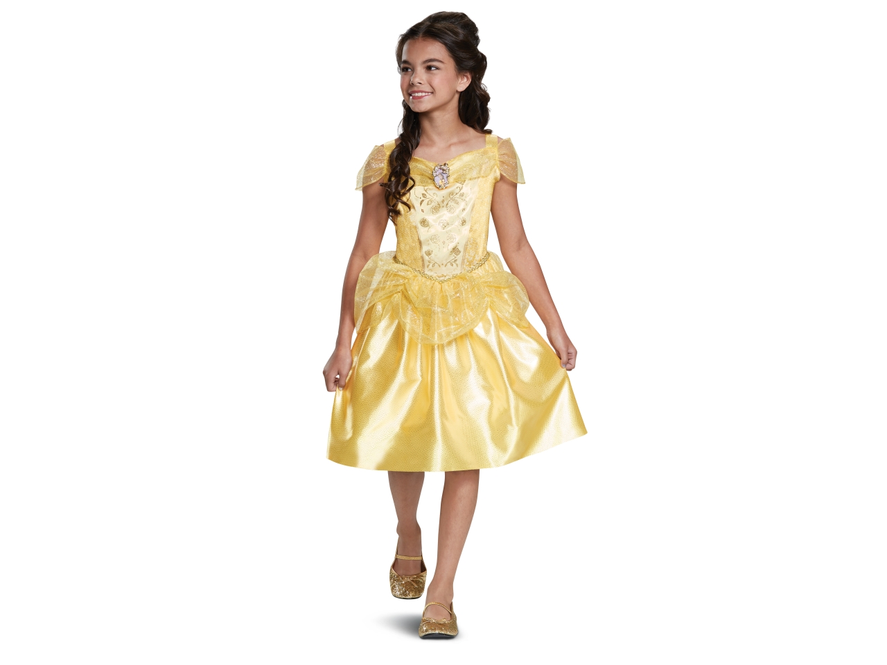 Costume di Belle Disney Princess 5-6 anni