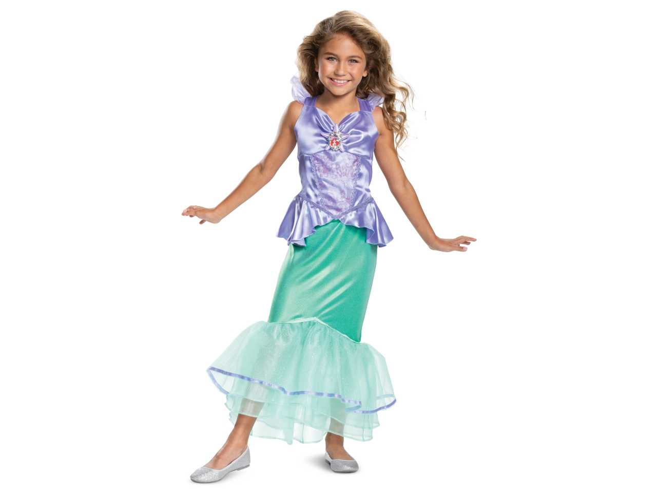 Costume Carnevale Disney Princess - Cenerentola Deluxe, Taglia M