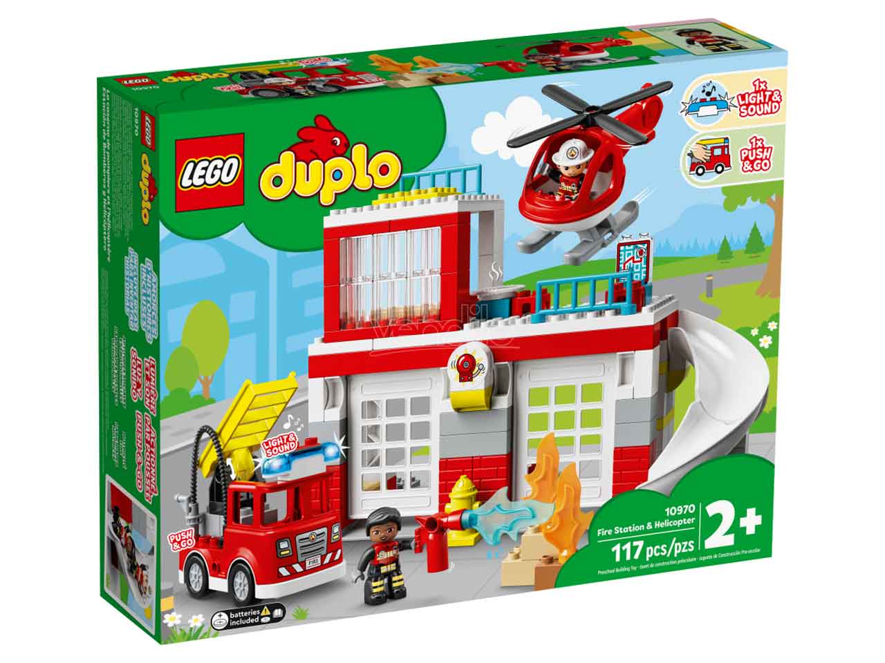 CASERMA DEI POMPIERI LEGO - Leo Toys 