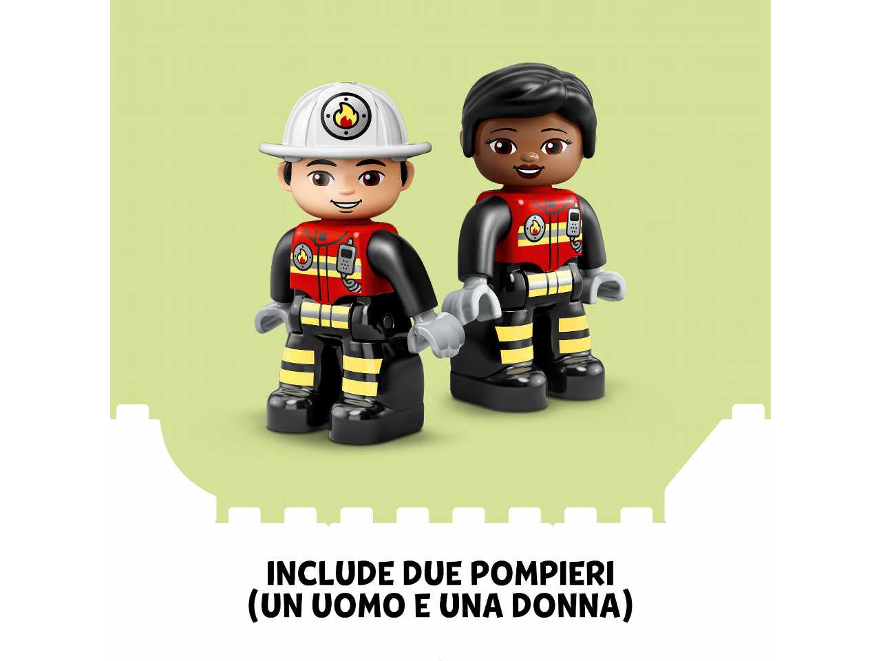CASERMA DEI POMPIERI LEGO - Leo Toys 