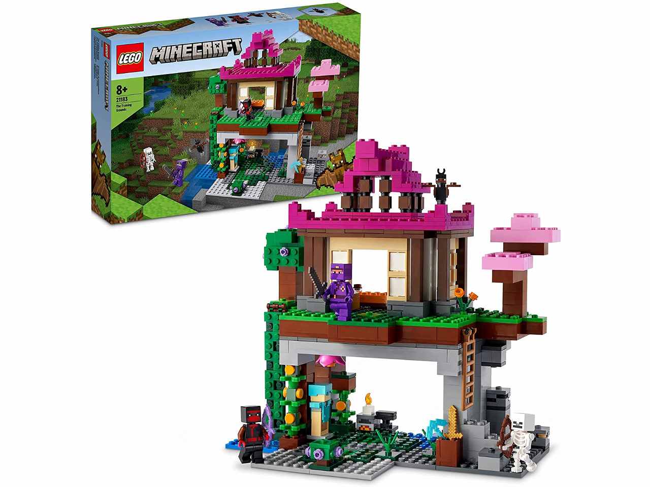 Lego minecraft dojo cave 2022 21183