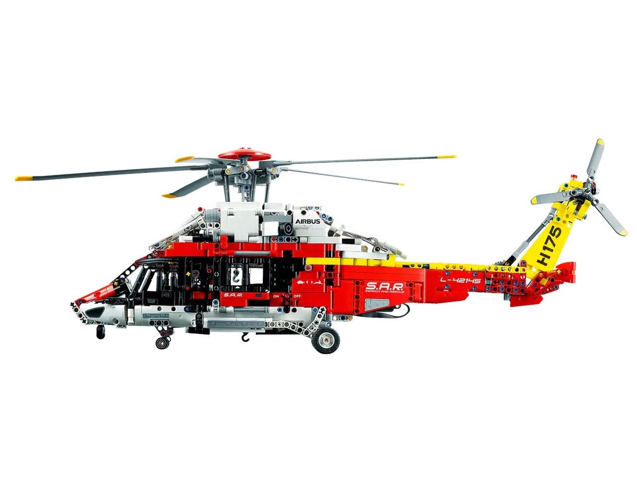 Lego technic elicottero di salvataggio airbus h175