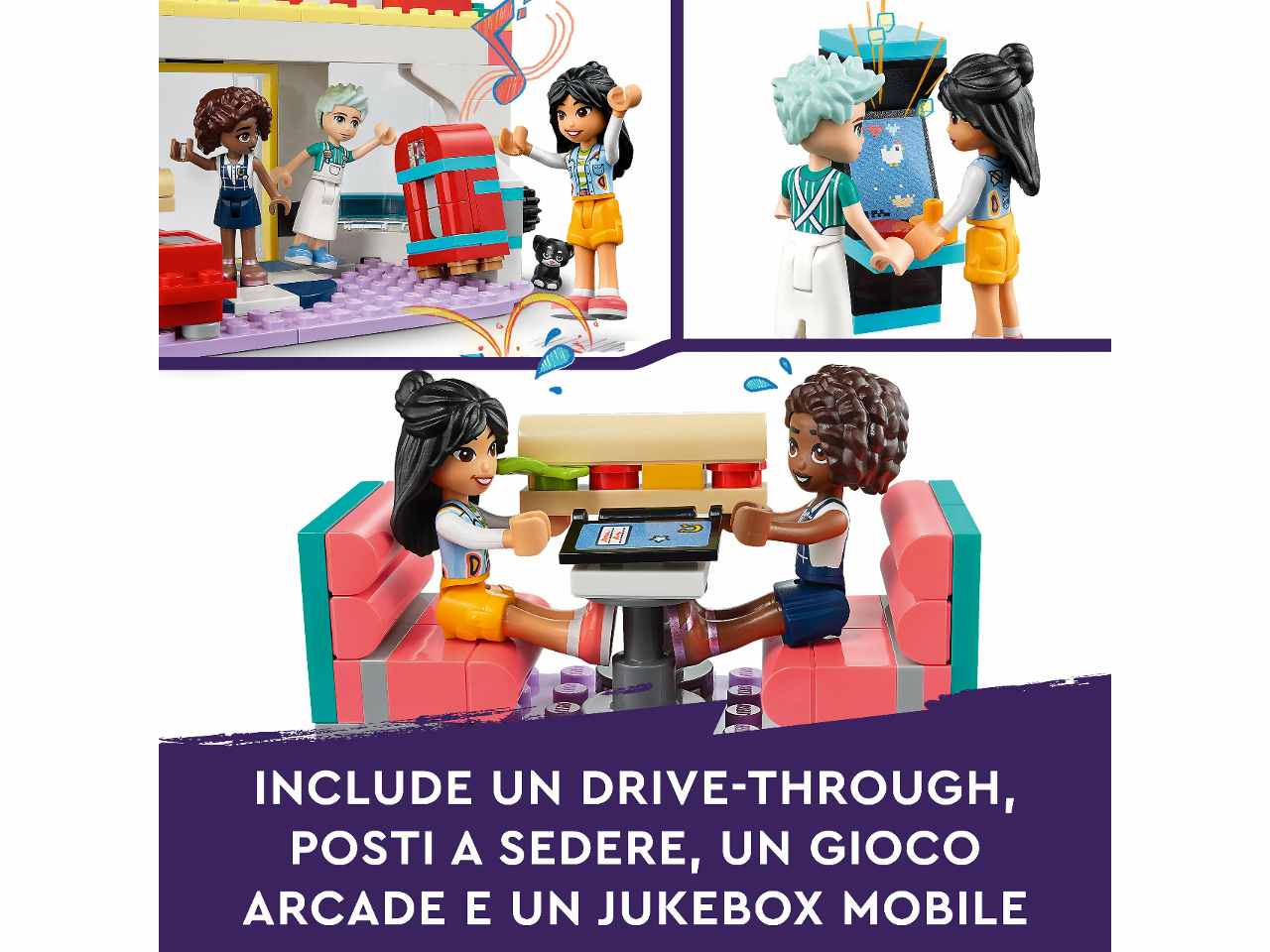 Lego Friends Gioco per Bambini Il Ristorante di Heartlake City LEGO