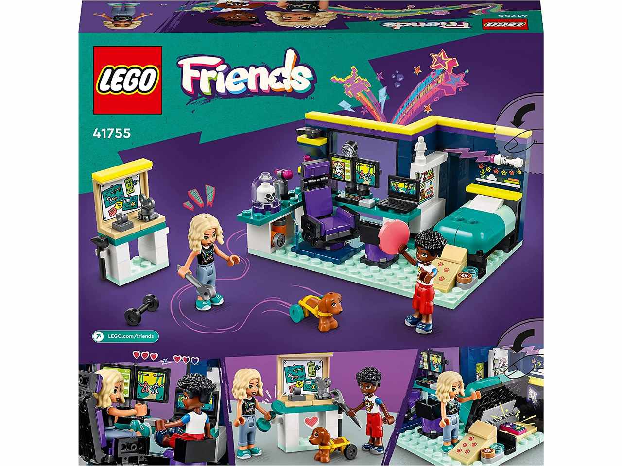 Lego friends la cameretta di nova