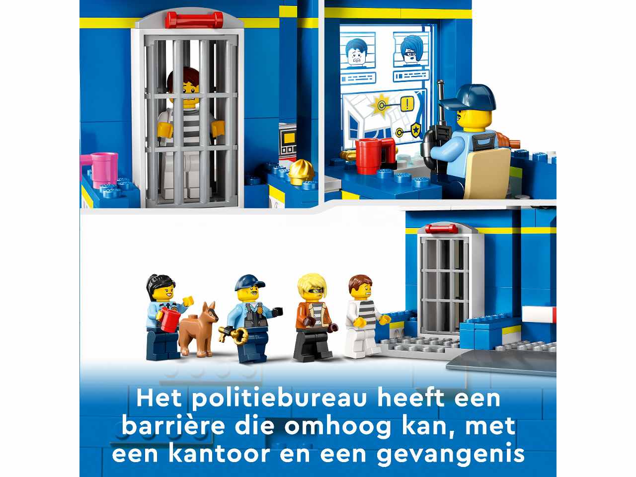 Lego city police inseguimento alla stazione di polizia