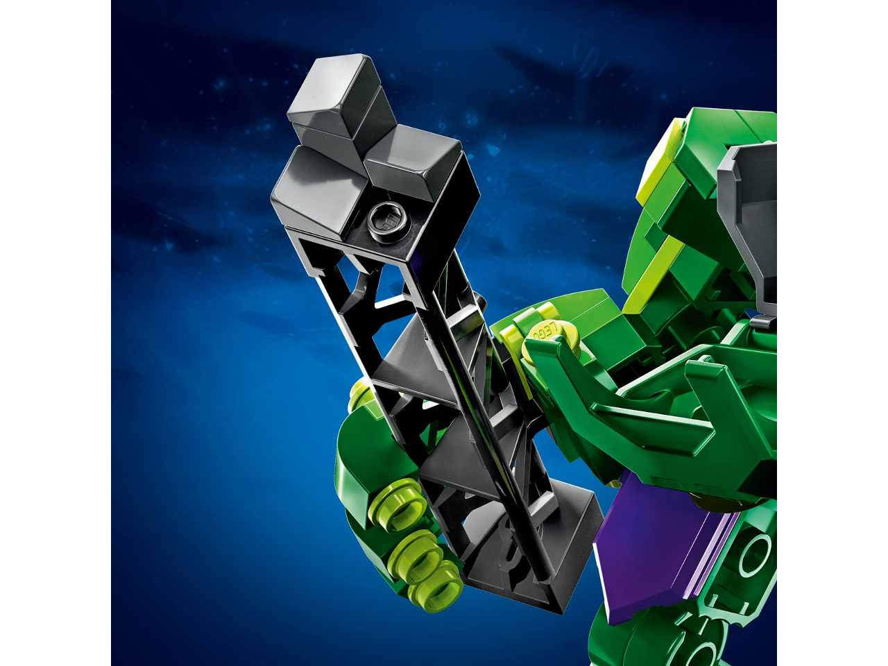 Lego super heroes armatura mech snodabile di hulk