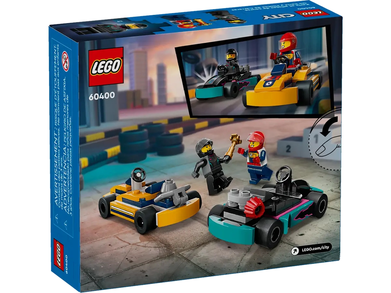 LEGO City Great Vehicles Aereo Acrobatico, Giocattolo con Minifigure del  Pilota, Idea Regalo per Bambini di