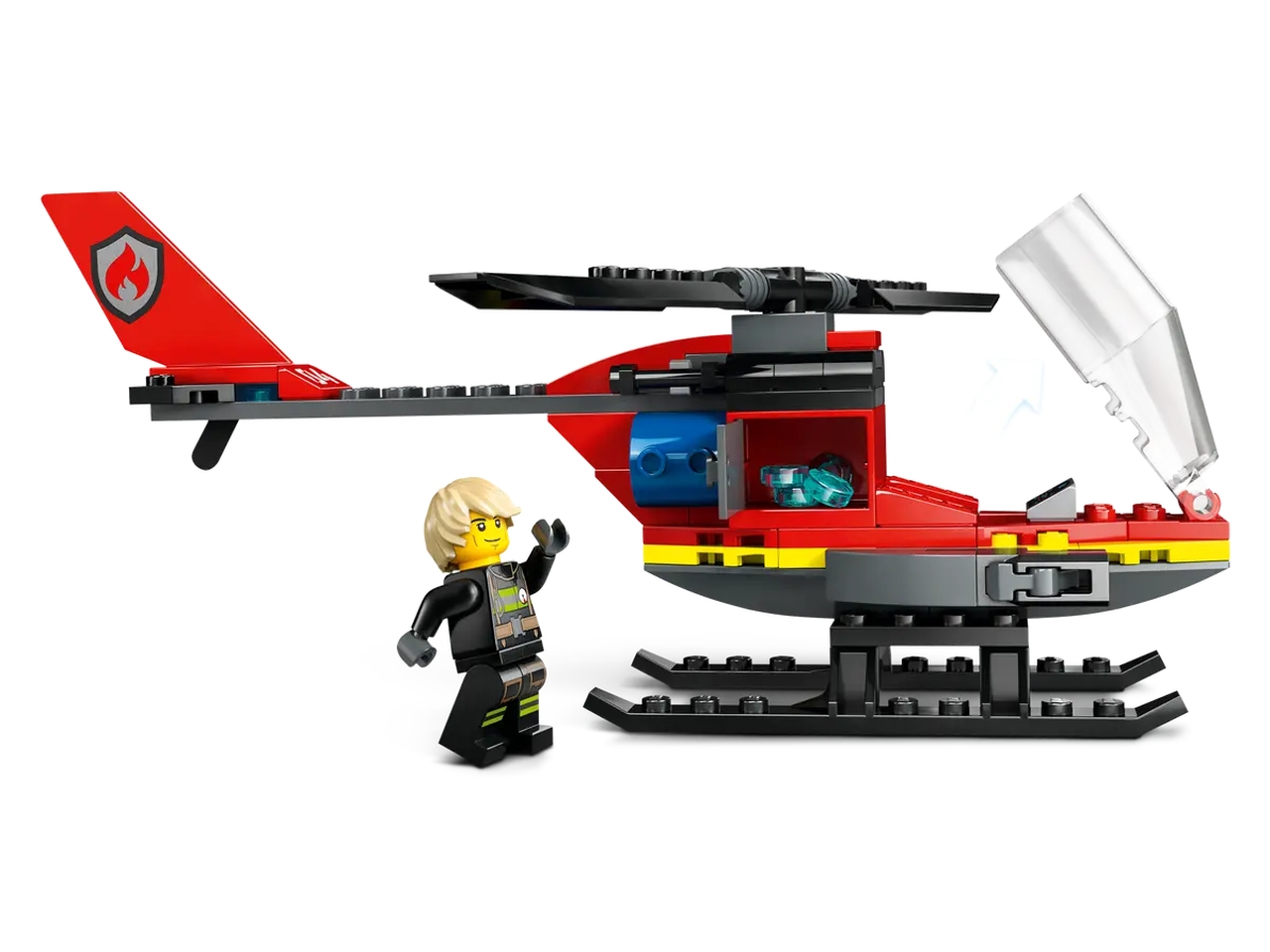 ELICOTTERO DEI POMPIERI CITY FIRE LEGO