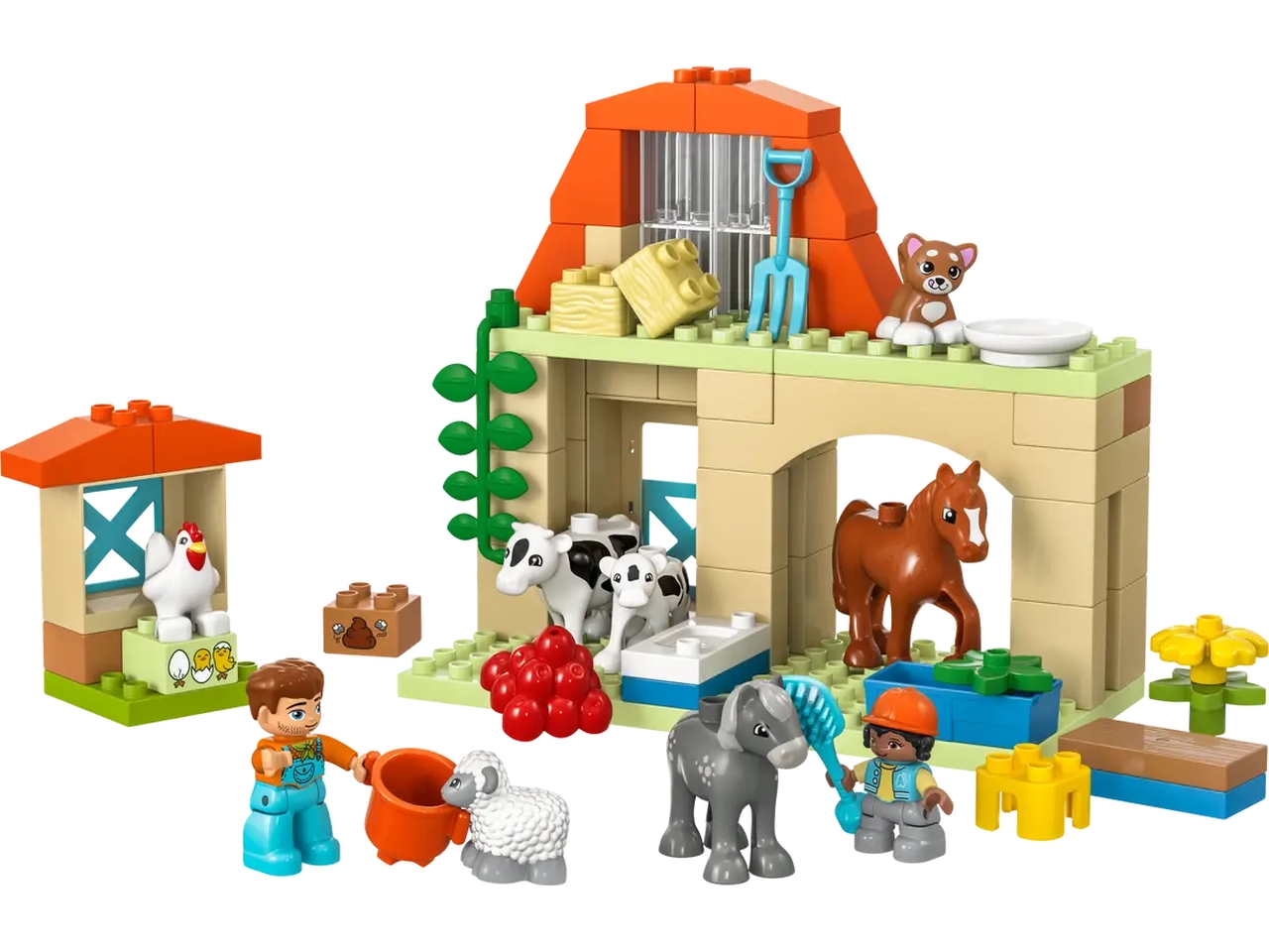 Lego duplo town cura degli animali di fattoria