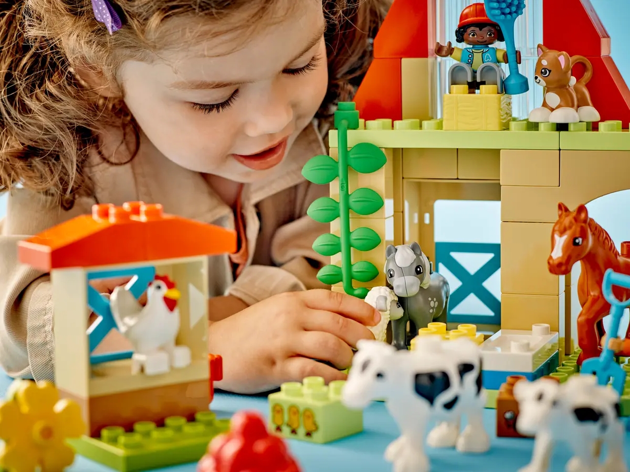 Lego Duplo Town Gli animali della fattoria costruzioni bambini