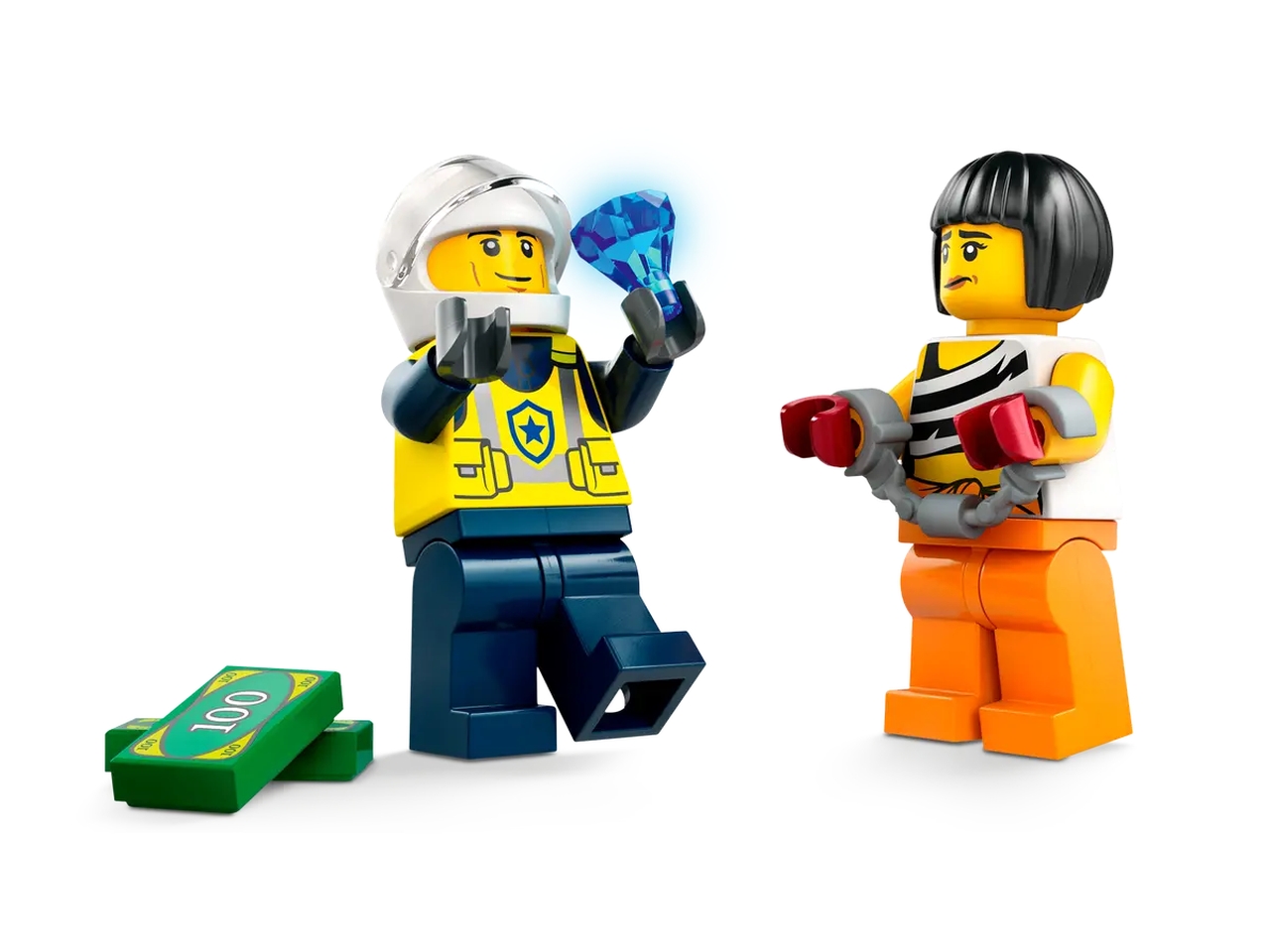 LEGO City 60415 - Inseguimento della macchina da corsa