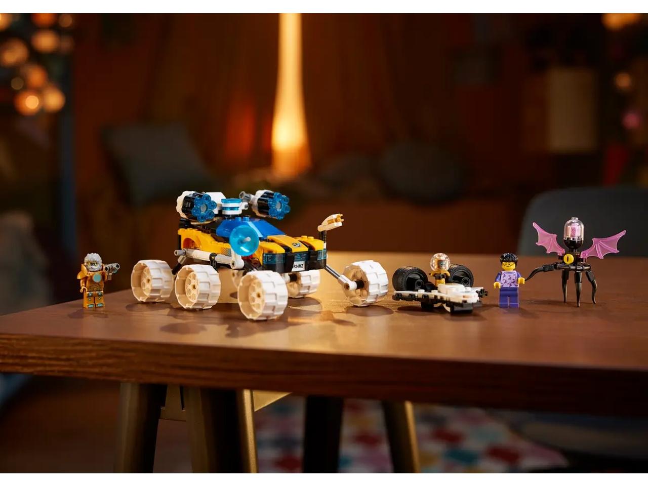 LEGO DREAMZzz L'Auto Spaziale del Professor Oswald, Macchina Giocattolo  Trasformabile, Salva Jayden con l'Astronave