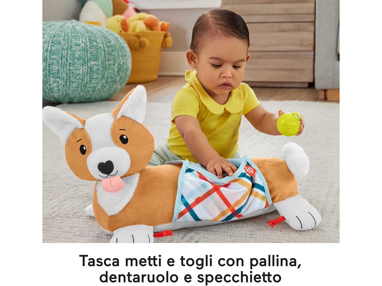 CUSCINO ANIMAL TUMMY TIME