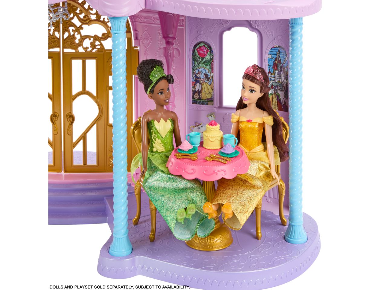 Mattel disney princess castello reale magiche avventure