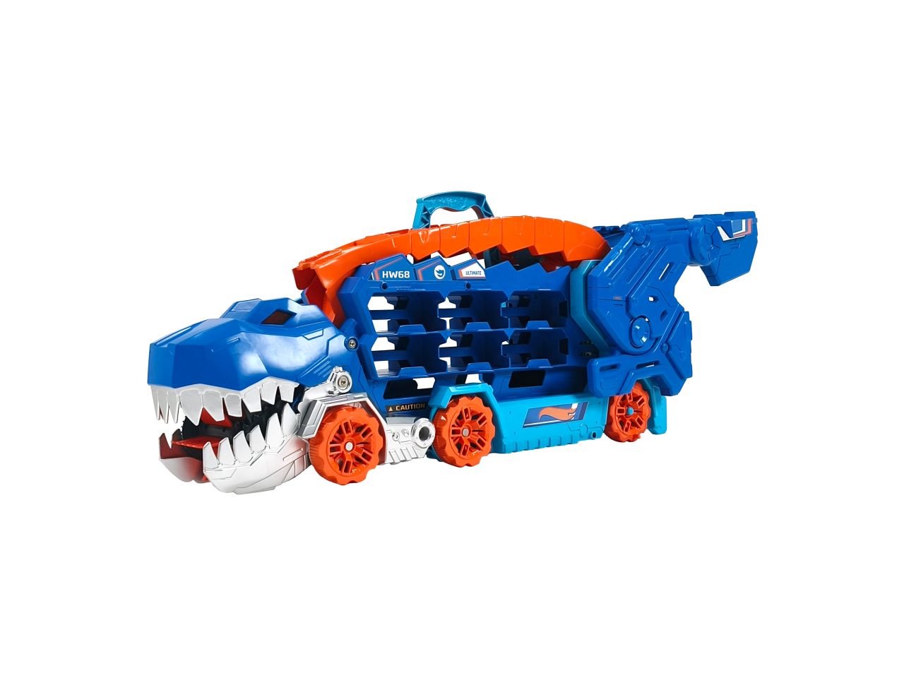 Mattel hot wheels city mega t-rex trasportatore