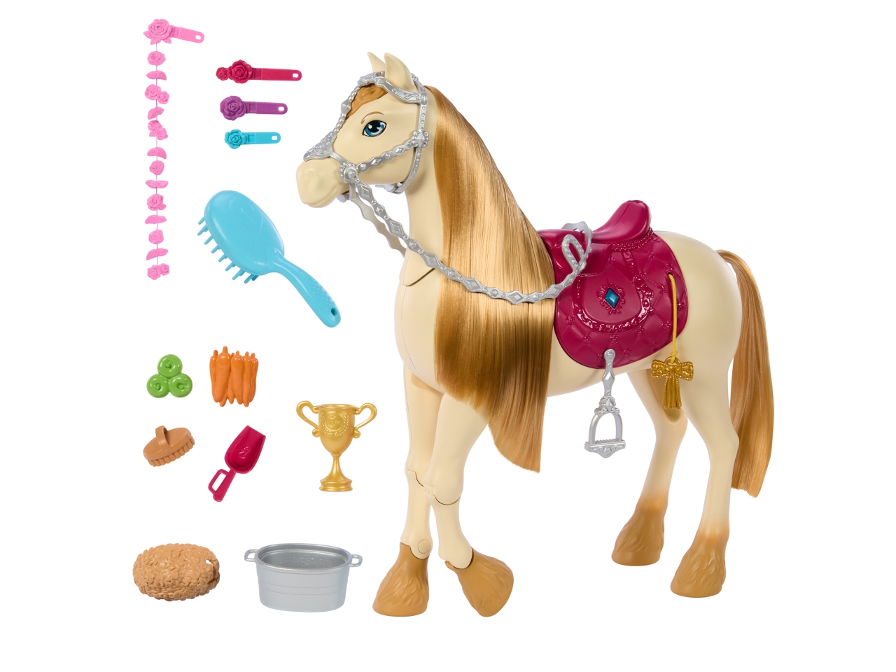 Barbie Mysteries Cavallo giocattolo interattivo con accessori 3+ Mattel |  Agrusti.eu